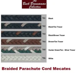Double Diamond Buck Brannaman Parachute Cord Mecate 1/2" x 22 FT