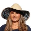 Dreamers & Schemers Hay Sunshine F Bomb Sun Hat