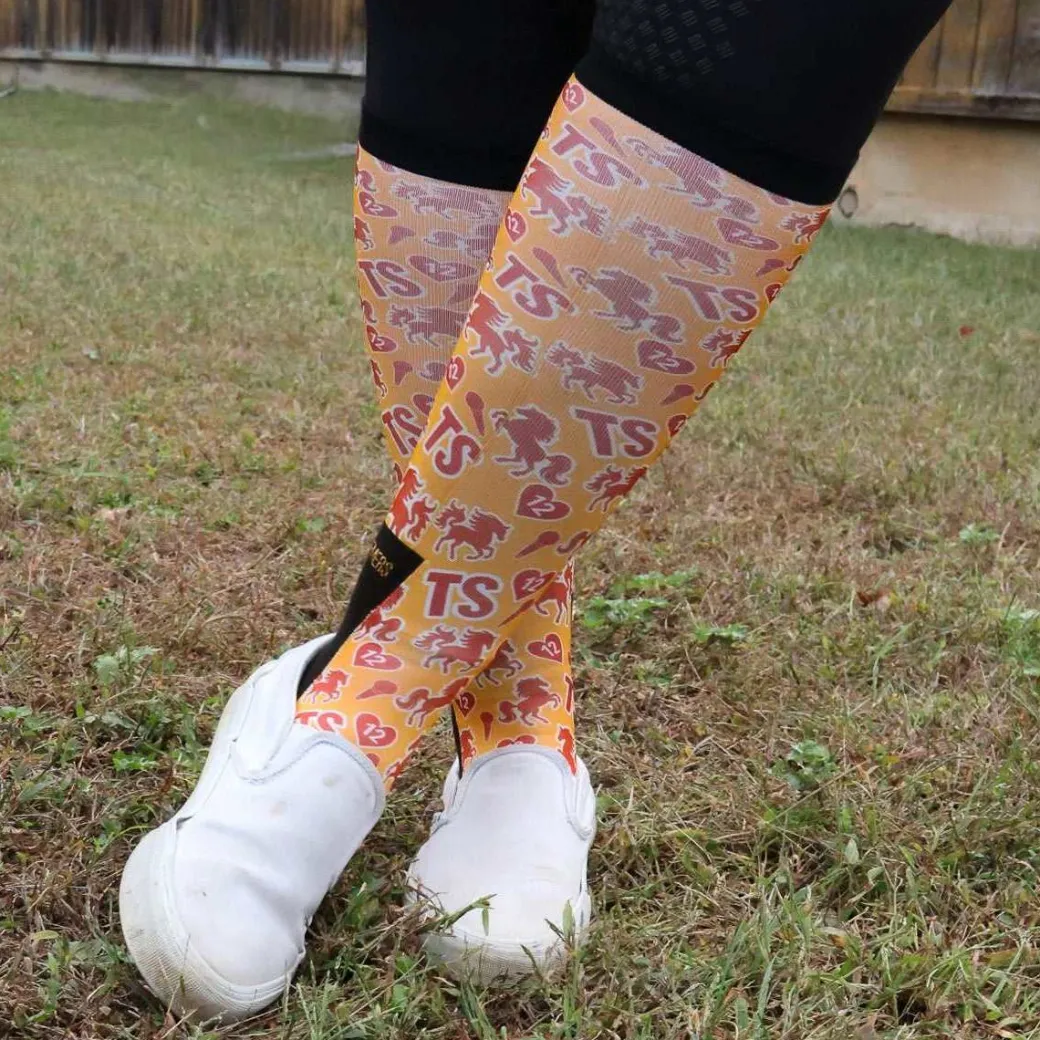 Dreamers & Schemers Life of Horse Showgirl Socks