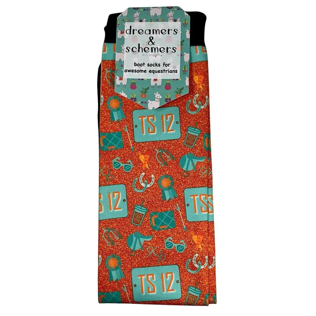Dreamers & Schemers Life of Horse Showgirl Socks