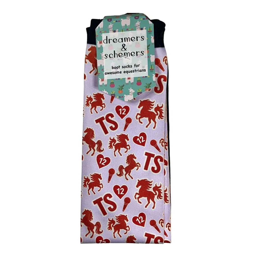 Dreamers & Schemers Life of Horse Showgirl Socks