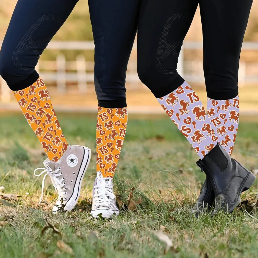 Dreamers & Schemers Life of Horse Showgirl Socks