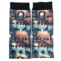 Dreamers & Schemers Mary's Tack Boot Socks