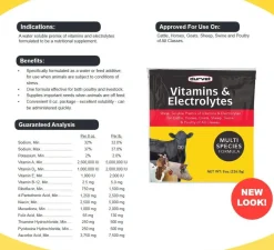 Durvet Vitamins & Electrolytes Multi Species