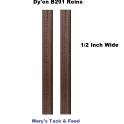 Dy'on Fancy Stitch Rubber Reins