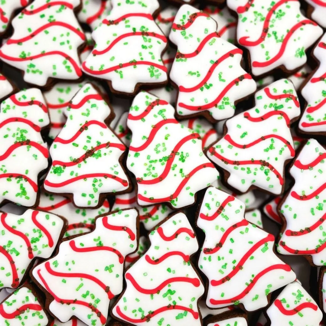 EQC Classic Christmas Tree Horse Cookies