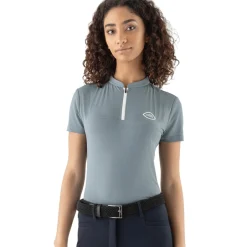 Equiline Cresty 1/4 Zip Short Sleeve Shirt