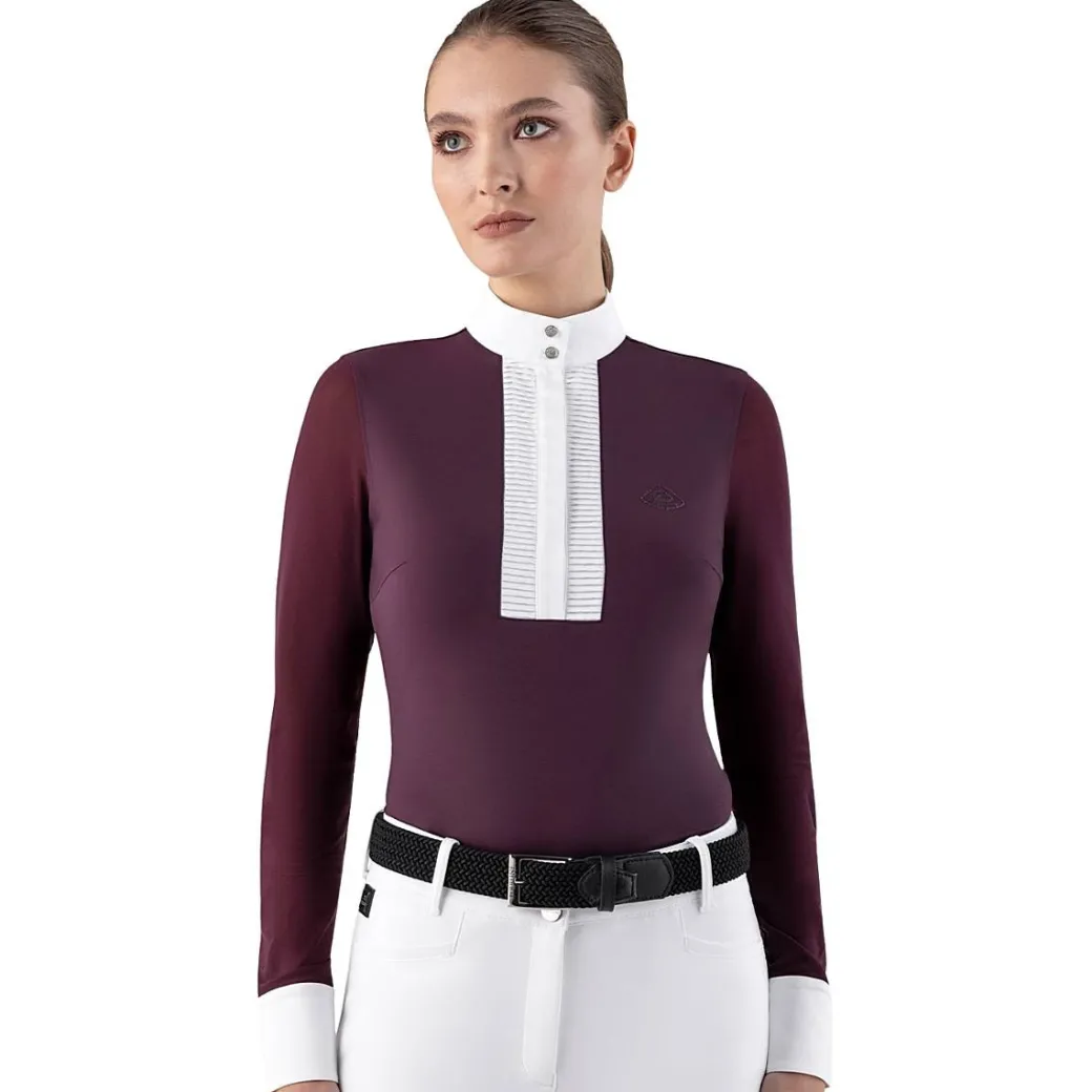 Equiline Golk Long Sleeve Competition Shirt