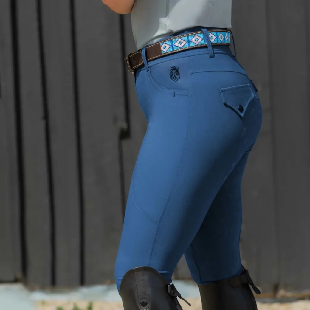 Equinavia Annika FS Breeches | Galaxy Blue