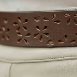 Equinavia Emmi Flowers Leather Belt