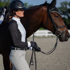 Equinavia Sara Perforated LS Show Shirt