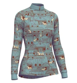 Espoir Horse Town Quarter Zip Sun Shirt