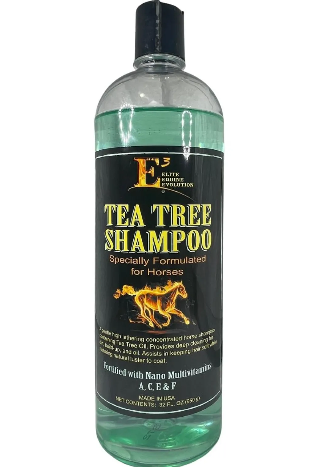 E3 Tea Tree Horse Shampoo - 32oz