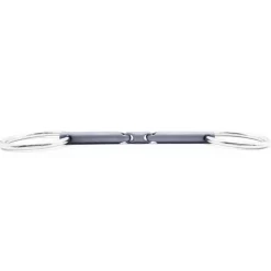Fager Madeleine Titanium Double Joint Loose Ring Bradoon