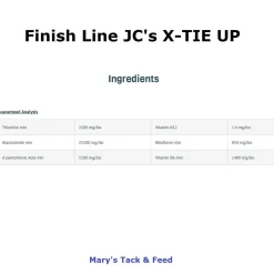 Finish Line JC’s X-TIE UP