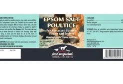 First Companion Epsom Salt Poultice