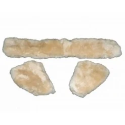 Fleeceworks Sheepskin Cribbing Collar Cover - Set of 3