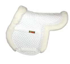 Fleeceworks Sheepskin Show Hunter Pad Partial Trim
