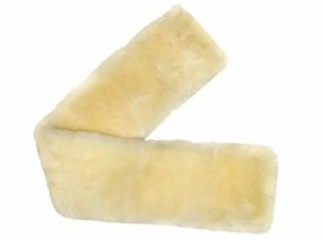 Fleeceworks Traditional Sheepskin Girth/Cinch Cover : 22" - 48"