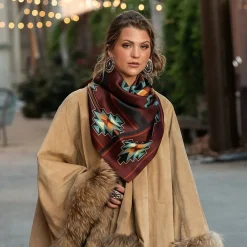 Fringe Scarves Telluride Silk Wild Rag
