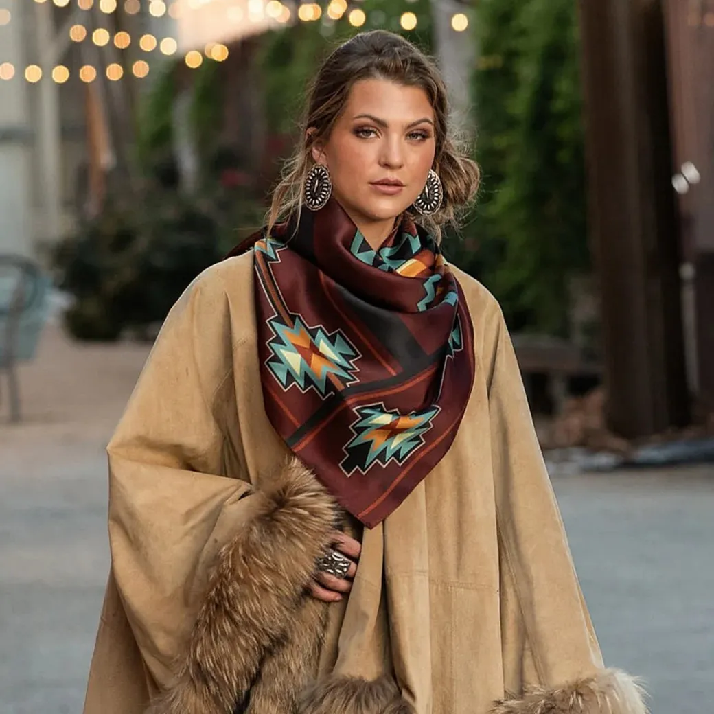 Fringe Scarves Telluride Silk Wild Rag