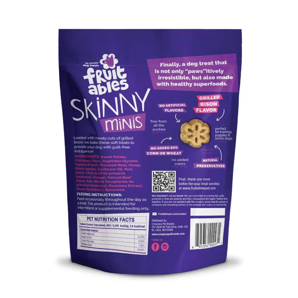 Fruitables Skinny Minis Dog Treats