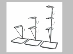 Galvanized Triple Tier Saddle Stand