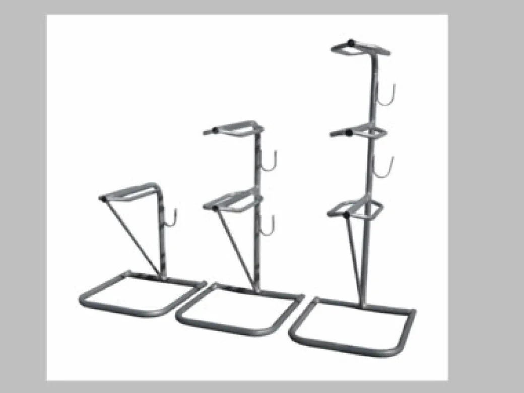 Galvanized Triple Tier Saddle Stand