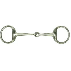 German Silver Eggbutt Bradoon - 15 mm