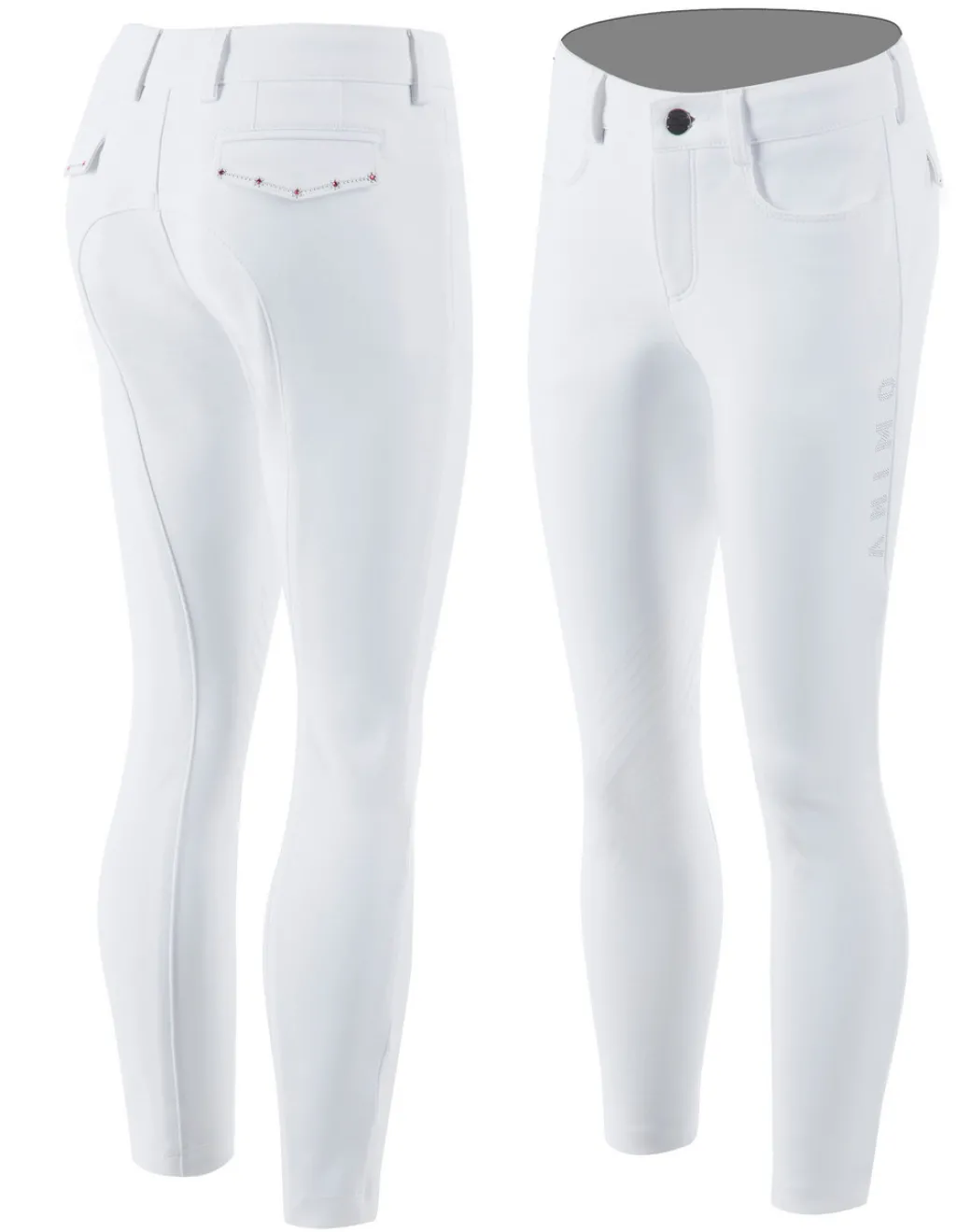 Girls Animo Nonve Crystal Flower Breeches