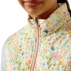 Girls' Ariat Bella Reversible Vest | Horses in Flowers