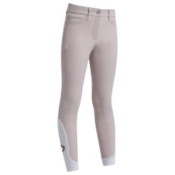 Girls Cavalleria Toscana Grip Breeches | Violet Ice