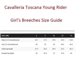 Girls Cavalleria Toscana Grip Breeches | Violet Ice