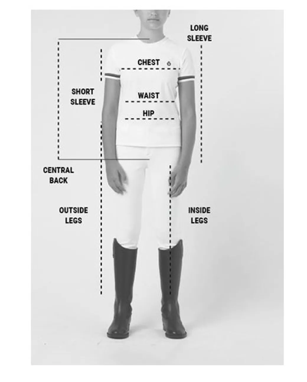 Girls Cavalleria Toscana Knee Grip Breeches
