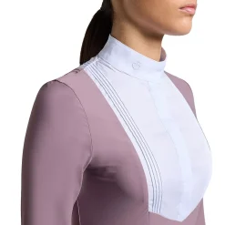 Girls' Cavalleria Toscana LS Show Shirt | Grape Shake