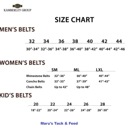 Girls Kamberley Rhinestone Horseshoe Belt