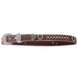 Girls Kamberley Rhinestone Horseshoe Belt