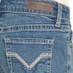Girls Rock & Roll Denim Classic Stitch Bootcut Jeans