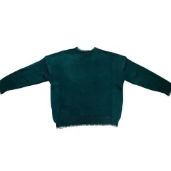 Girls' Rock & Roll Denim Horse Rider Sweater