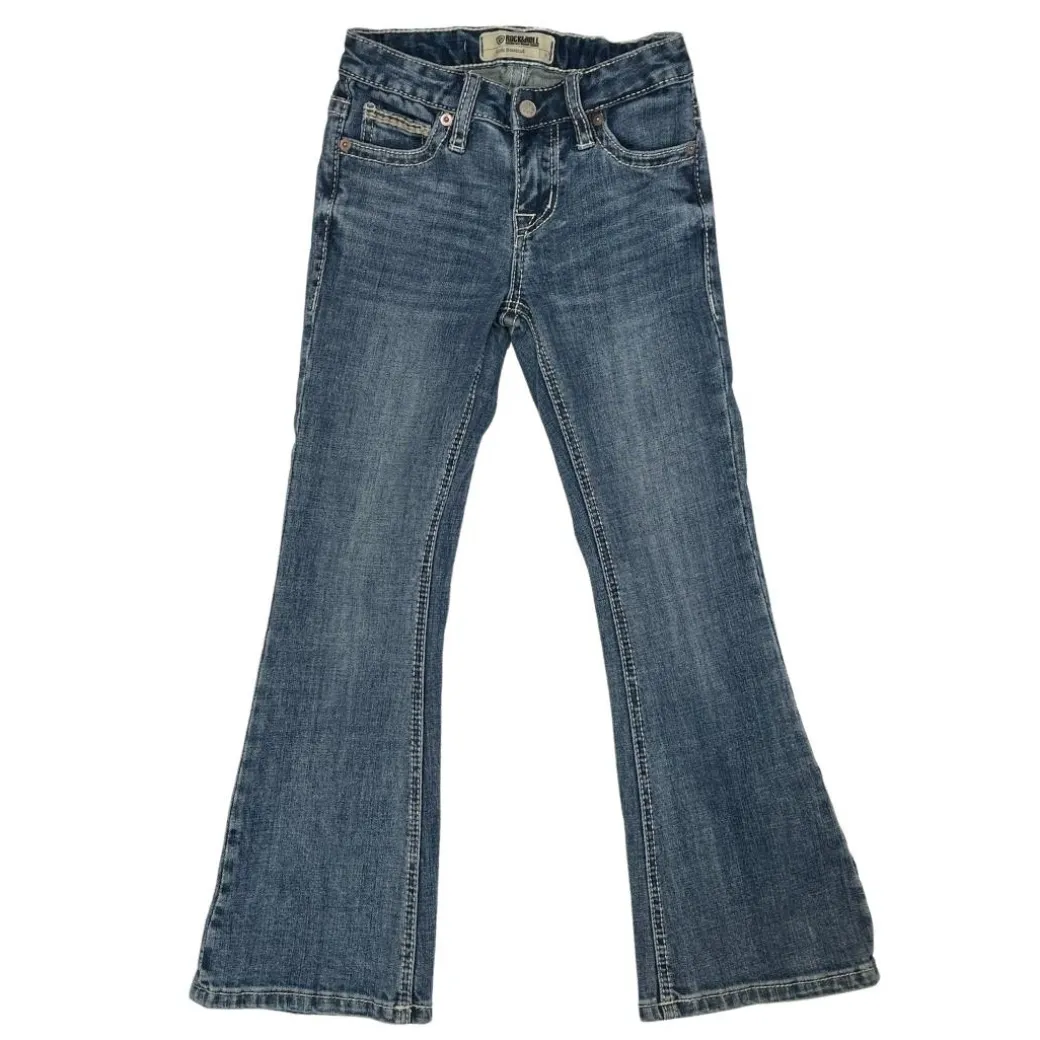 Girls Rock & Roll Extra Stretch Bootcut Jeans