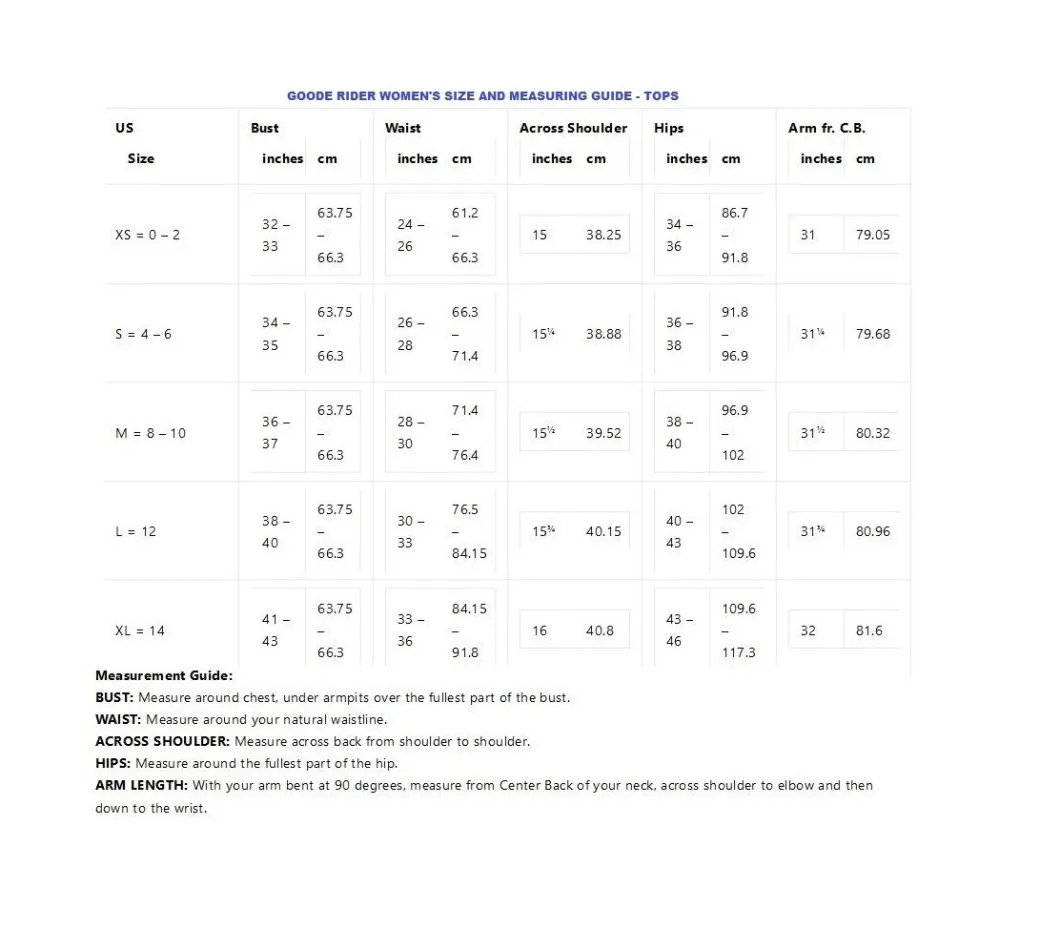 Goode Rider Ideal LS Show Shirt FW25