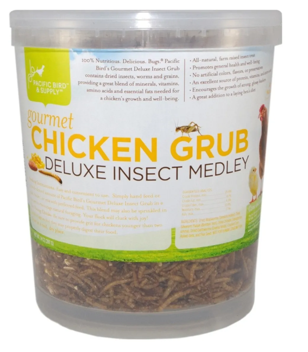 Gourmet Chicken Grub Deluxe Insect Medley 29.8 oz