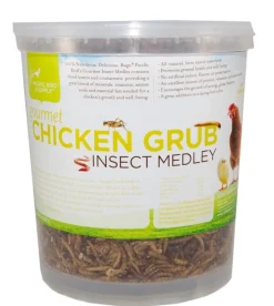 Gourmet Chicken Grub Insect Medley Treats - 16 oz