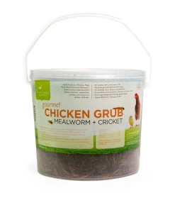 Gourmet Chicken Grub Mealworm & Cricket Treats 27 oz
