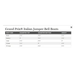 Grand Prix Italian Pull On Rubber Bell Boots