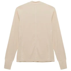 Hannah Childs Cameron Rib Mock Neck Performance Top