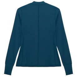 Hannah Childs Cameron Rib Mock Neck Performance Top