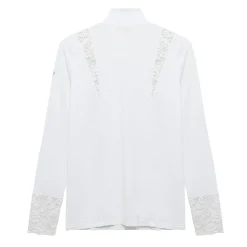 Hannah Childs Farrah Lace Turtleneck Training Top
