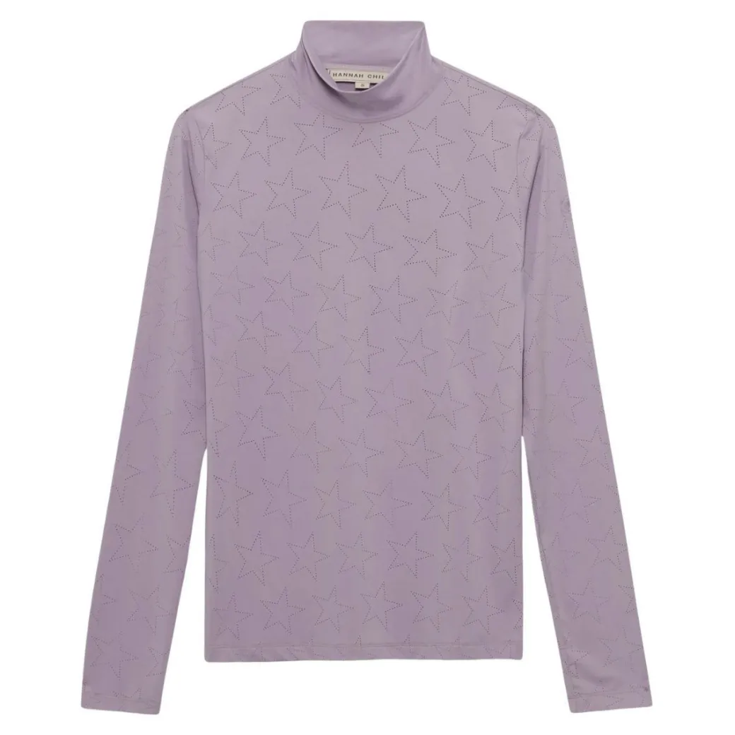 Hannah Childs Farrah Star Turtleneck Training Top