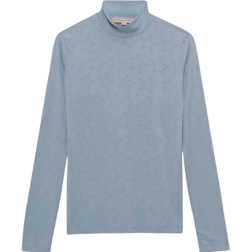 Hannah Childs Farrah Star Turtleneck Training Top
